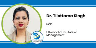 Uttaranchal University (Uttaranchal Institute of Management), HOD: Dr. Tilottama Singh Interview